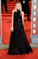 MARGOT ROBBIE at BAFTA Film Awards 2018 in London 02/18/2018