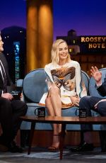 MARGOT ROBBIE at Late Late Show with James Corden in Los Angeles 02/05/2018