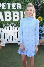 MARGOT ROBBIE at Peter Rabbit Photocall in West Hollywood 02/02/2018