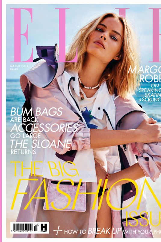 MARGOT ROBBIE in Elle Magazine, March 2018 Issue