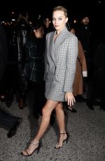 MARGOT ROBBIE Leaves Calvin Klein Fashion Show in New York 02/13/2018