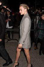 MARGOT ROBBIE Leaves Calvin Klein Fashion Show in New York 02/13/2018
