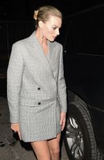 MARGOT ROBBIE Leaves Calvin Klein Fashion Show in New York 02/13/2018