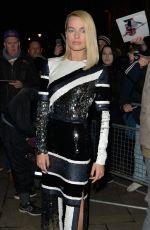 MARGOT ROBBIE Leaves Washington Hotel in London 02/15/2018