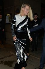 MARGOT ROBBIE Leaves Washington Hotel in London 02/15/2018