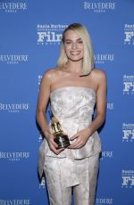 MARGOT ROBBIE Receives Outstanding Performers of the Year Award at Santa Barbara International Film Festival 02/08/2018