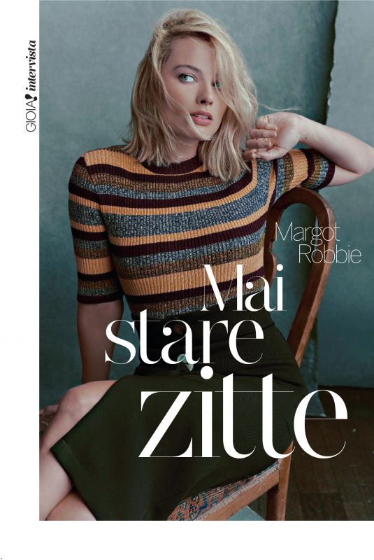 MARGOT ROBIE in Gioia! Magazine, March 2018