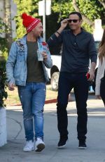 MARIA MENOUNOS at a Liquor Store in Hollywood 02/09/2018