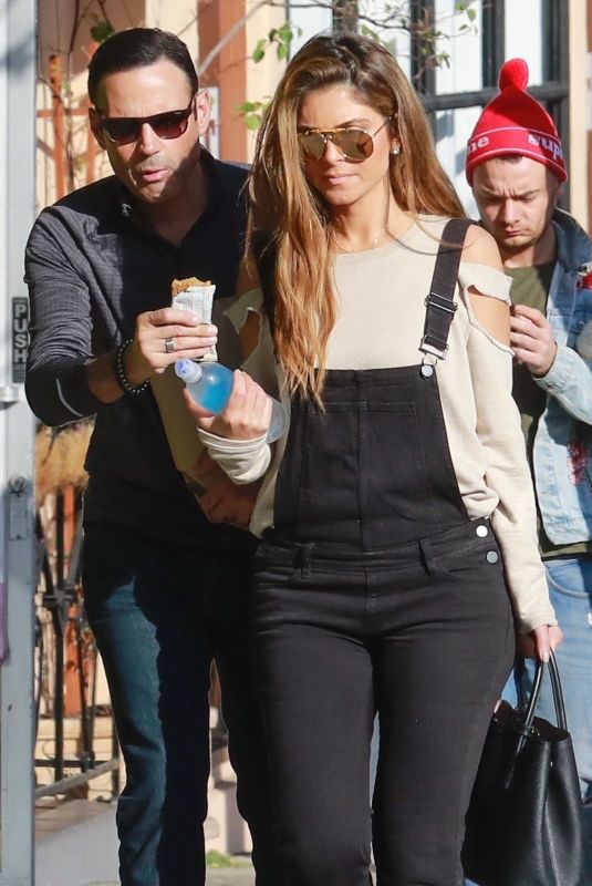 MARIA MENOUNOS at a Liquor Store in Hollywood 02/09/2018