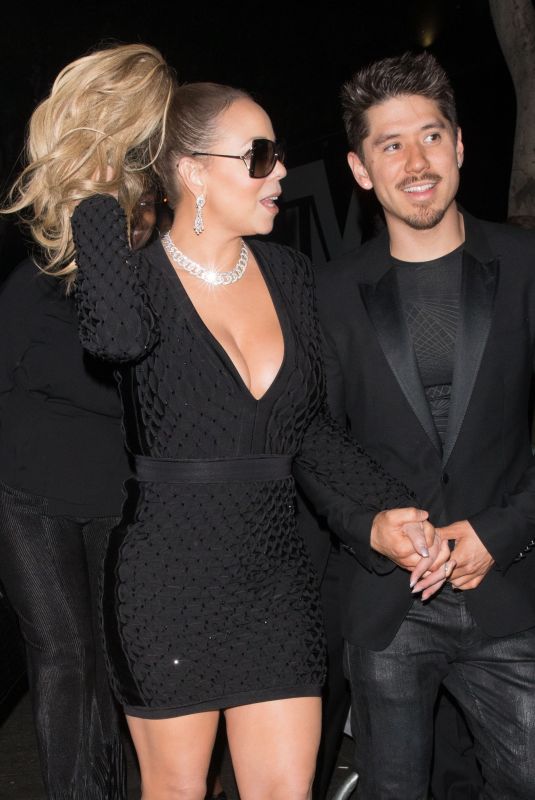 MARIAH CAREY at Floyd Mayweather