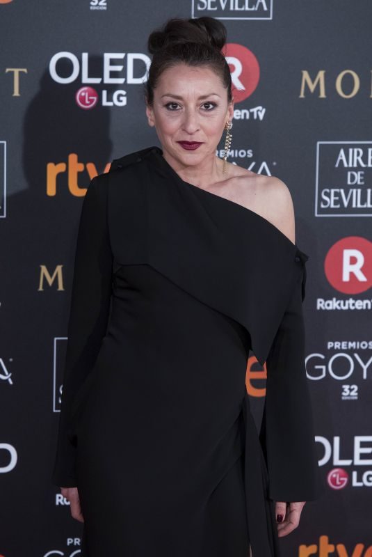 MARIOLA FUENTES at 32nd Goya Awards in Madrid 02/03/2018