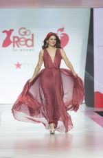 MARISA TOMEI in Gown by Galia Lahav at Red Dress 2018 Collection Fashion Show in New York 02/08/2018