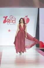MARISA TOMEI in Gown by Galia Lahav at Red Dress 2018 Collection Fashion Show in New York 02/08/2018