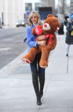 MARLA MAPLES Out and About in New York 02/13/2018