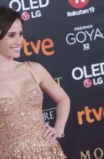 MARTA ETURA at 32nd Goya Awards in Madrid 02/03/2018