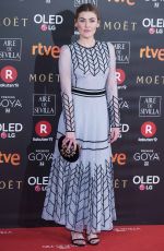 MARTA NIETO at 32nd Goya Awards in Madrid 02/03/2018