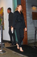 MARTHA HUNT Leaves Jimmy Choo + Off-white Event in New York 02/11/2018