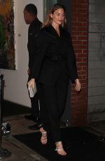 MARTHA HUNT Leaves Jimmy Choo + Off-white Event in New York 02/11/2018
