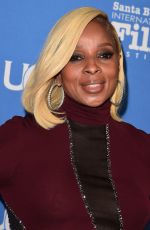 MARY J. BLIGE at 33rd Santa Barbara International Film Festival 02/03/2018