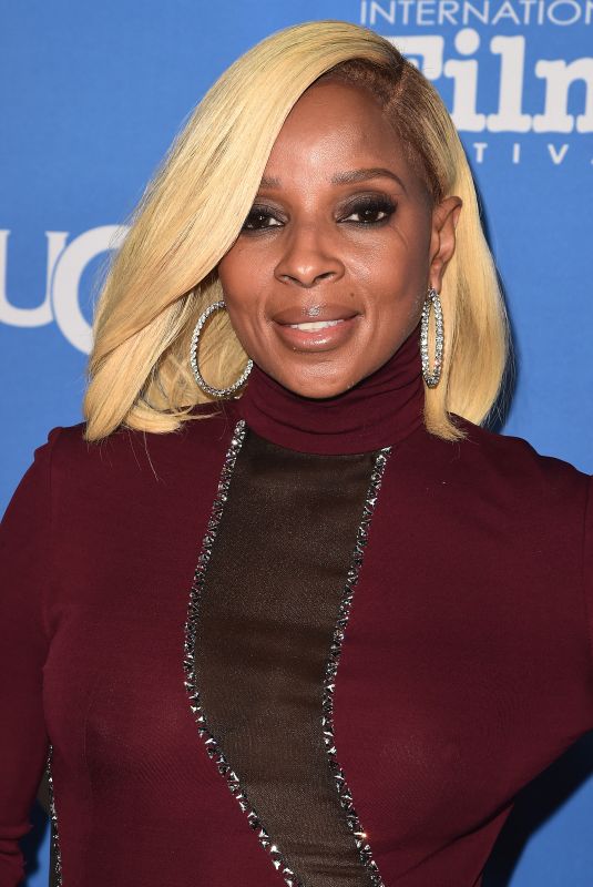 MARY J. BLIGE at 33rd Santa Barbara International Film Festival 02/03/2018