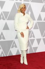 MARY J. BLIGE at 90th Annual Oscars Nominees Luncheon in Beverly Hills 02/05/2018