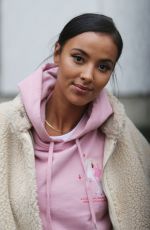 MAYA JAMA at ITV Studios in London 02/19/2018