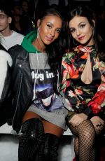 MAYA JAMA at Philipp Plein Fall/Winter 2018 Show at New York Fashion Week 02/10/2018