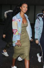 MAYA JAMA Leaves ITV Studios in London 02/20/2018