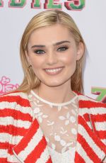 MEG DONNELLY at Zombies Premiere in Burbank 02/03/2018