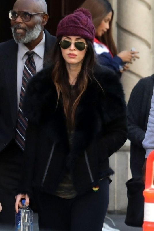 MEGAN FOX at a Church in Los Angeles 02/04/2018