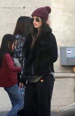 MEGAN FOX at a Church in Los Angeles 02/04/2018