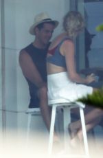MEGAN MARX and Jake Ellis Out in Perth 02/03/2018