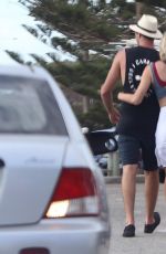 MEGAN MARX and Jake Ellis Out in Perth 02/03/2018