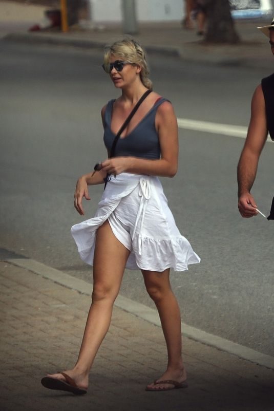 MEGAN MARX and Jake Ellis Out in Perth 02/03/2018