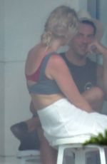 MEGAN MARX and Jake Ellis Out in Perth 02/03/2018