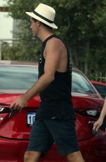 MEGAN MARX and Jake Ellis Out in Perth 02/03/2018