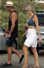 MEGAN MARX and Jake Ellis Out in Perth 02/03/2018