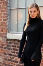 MEGAN WILLIAMS Arrives at Hugo Boss Fashion Show in New York 02/13/2018
