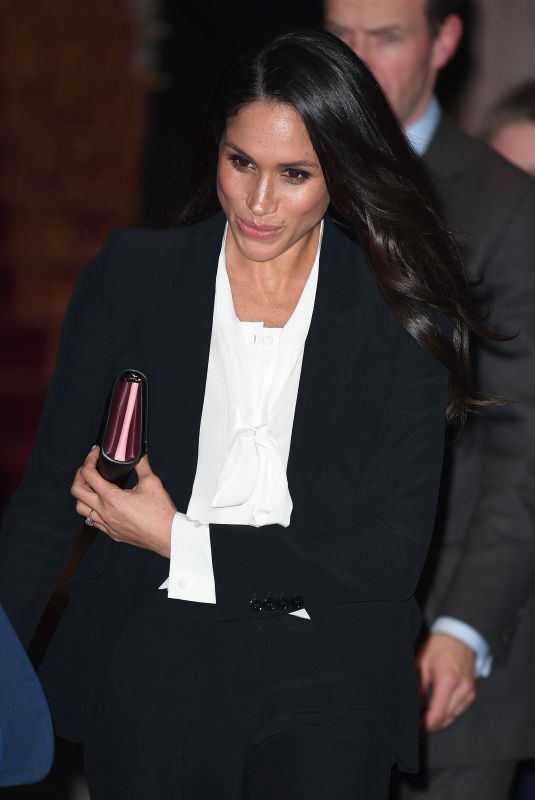 MEGHAN MARKLE at Annual Endeavour Fund Awards at Goldsmiths Hall in London 02/01/2018