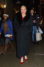 MEGHAN MCCAIN Leaves Late Show with Stephen Colbert in New York 02/01/2018
