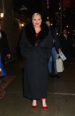 MEGHAN MCCAIN Leaves Late Show with Stephen Colbert in New York 02/01/2018