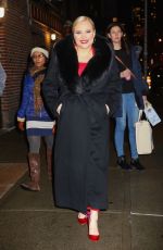 MEGHAN MCCAIN Leaves Late Show with Stephen Colbert in New York 02/01/2018