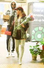MELANIE BROWN at LAX Airpot in Los Angeles 02/03/2018