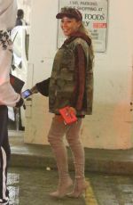 MELANIE BROWN at LAX Airpot in Los Angeles 02/03/2018