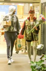 MELANIE BROWN at LAX Airpot in Los Angeles 02/03/2018