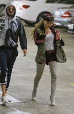MELANIE BROWN at LAX Airpot in Los Angeles 02/03/2018