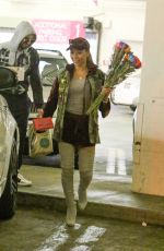 MELANIE BROWN at LAX Airpot in Los Angeles 02/03/2018