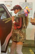MELANIE BROWN at LAX Airpot in Los Angeles 02/03/2018