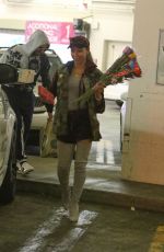 MELANIE BROWN at LAX Airpot in Los Angeles 02/03/2018