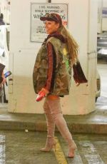 MELANIE BROWN at LAX Airpot in Los Angeles 02/03/2018